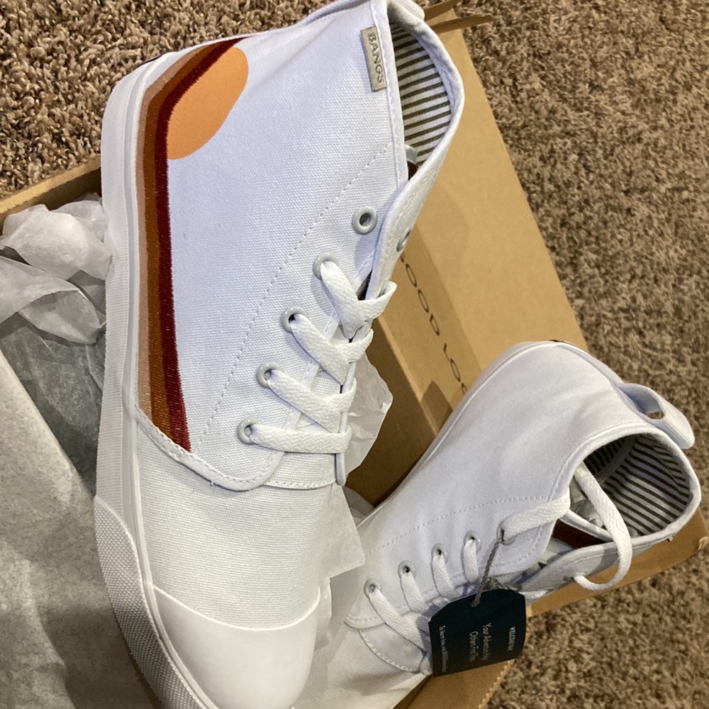Bangs high top sneakers